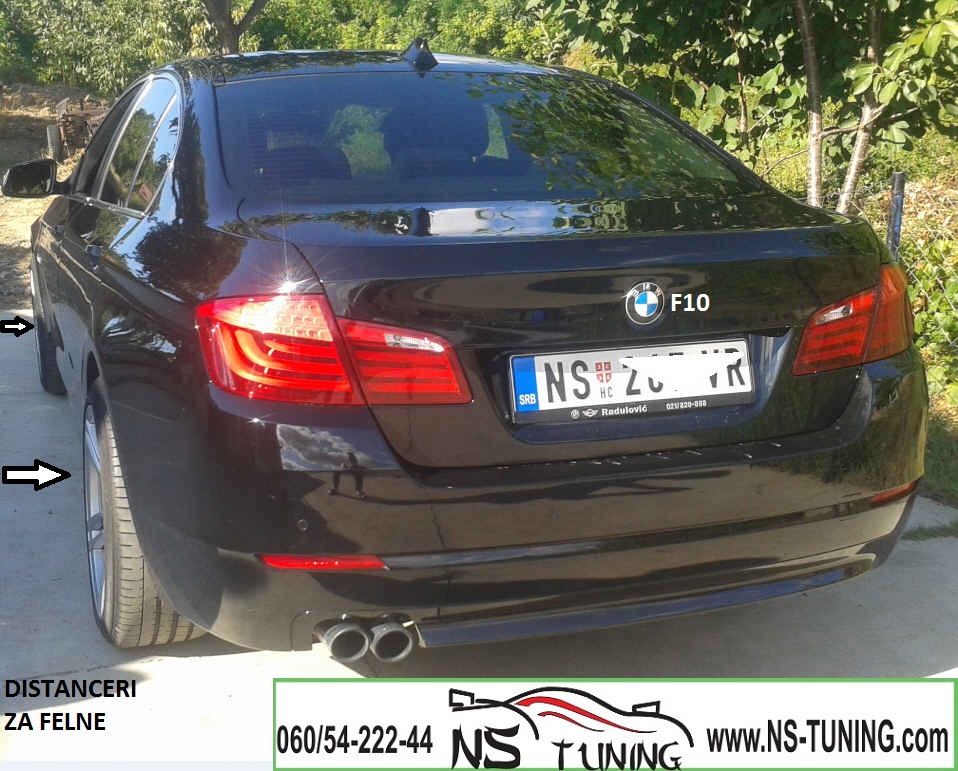 bmw f10 distanceri felne 5x120 ugradnja novi sad